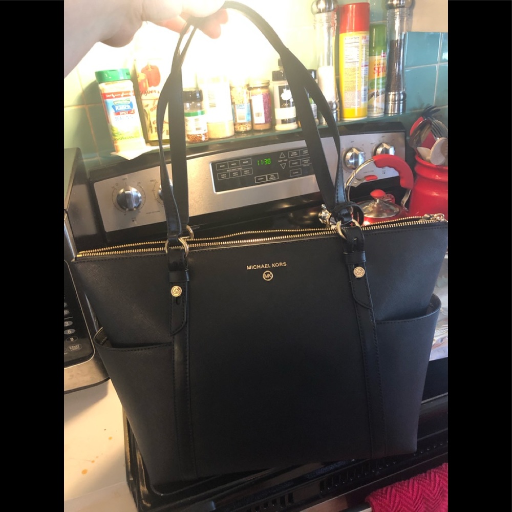 Michael Kors Purse Nomad Large Saffiano